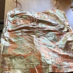 Parkinson Brand multi color metallic Camisole top